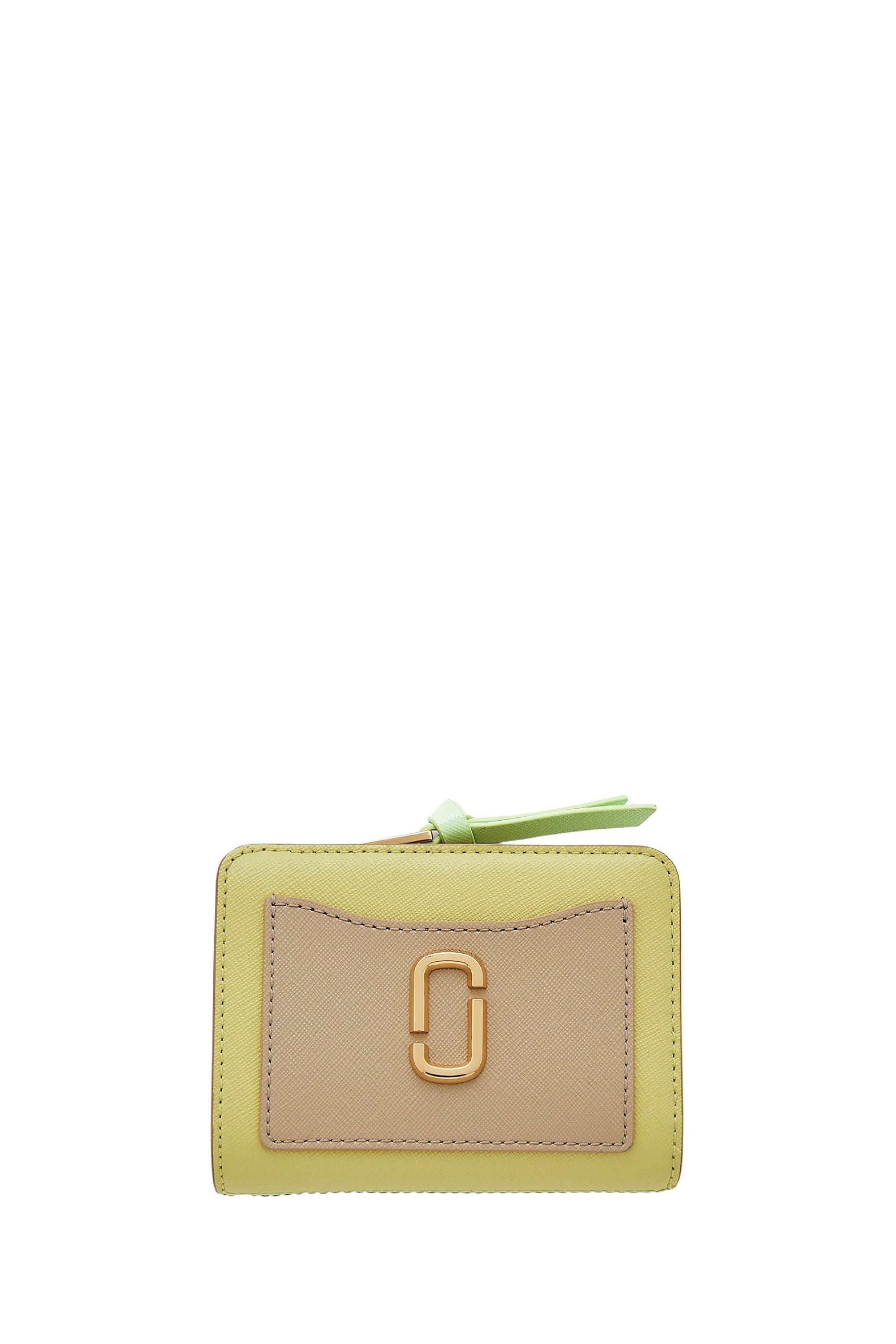 Portefeuille The Snapshot en cuir - Peppermint Multicolor