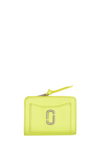 Portefeuille Snapshot en cuir - Limoncello