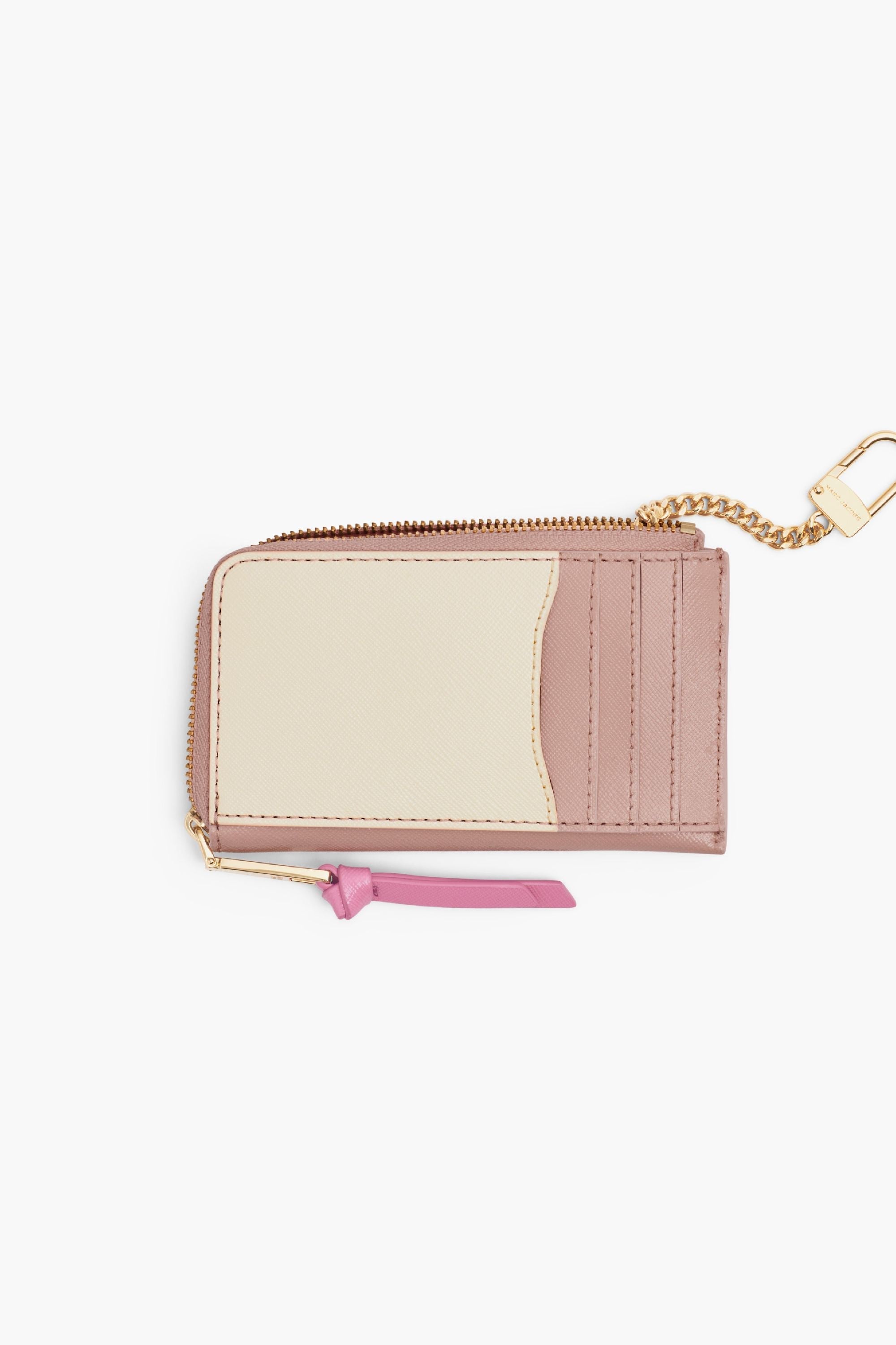 Portefeuille Utility Snapshot en cuir - Rose Multi