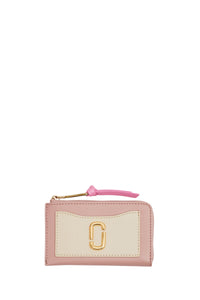 Portefeuille Utility Snapshot en cuir - Rose Multi