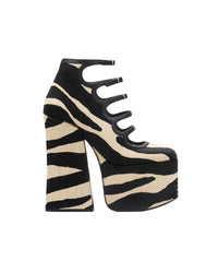 Bottines Kiki 160 en cuir - Black & White