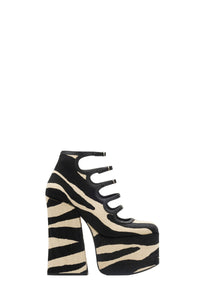 Bottines Kiki 160 en cuir - Black & White