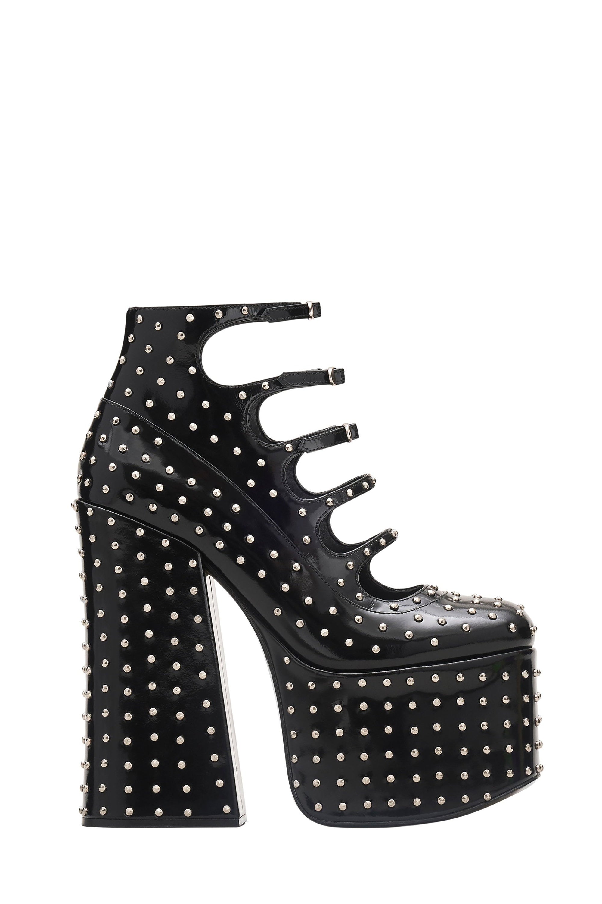 Bottines à talons Kiki 160 en cuir - Black