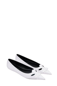 Ballerines pointues Kat en cuir - Big Eyes