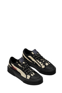 Basket en toile zebra - Black & White