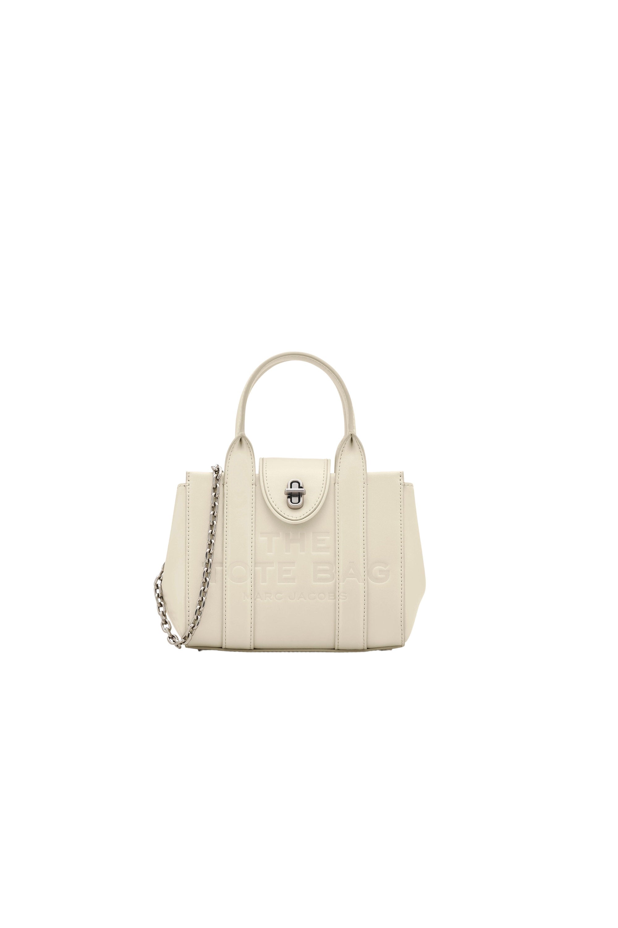 PAS INFO   Sac à bandoulière en cuir - Cloud White