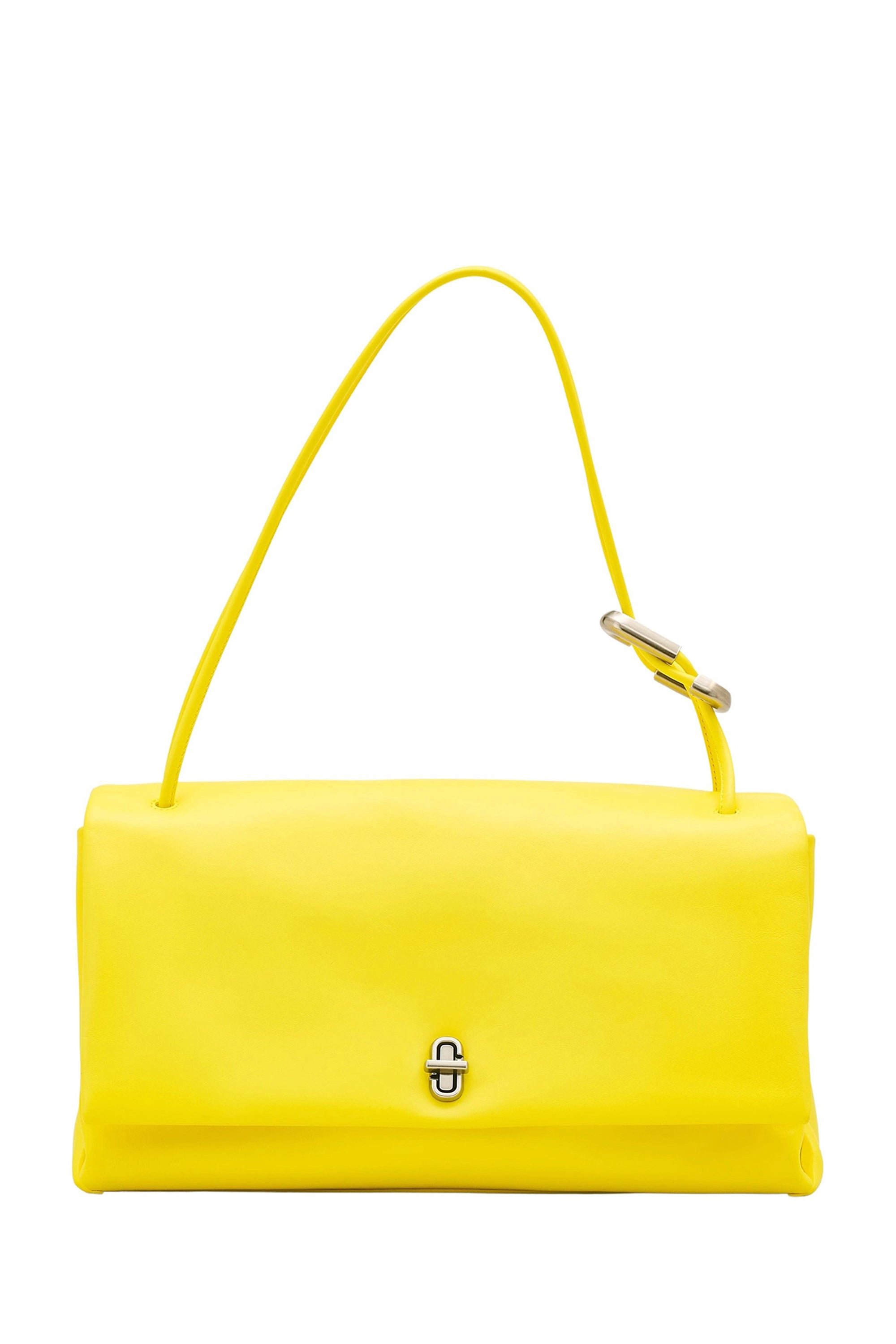 Z NO STOCK / Sac The Dual en cuir - Smiley Yellow