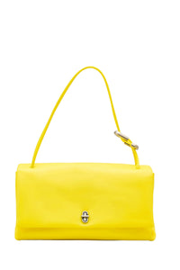 Sac The Dual en cuir - Smiley Yellow