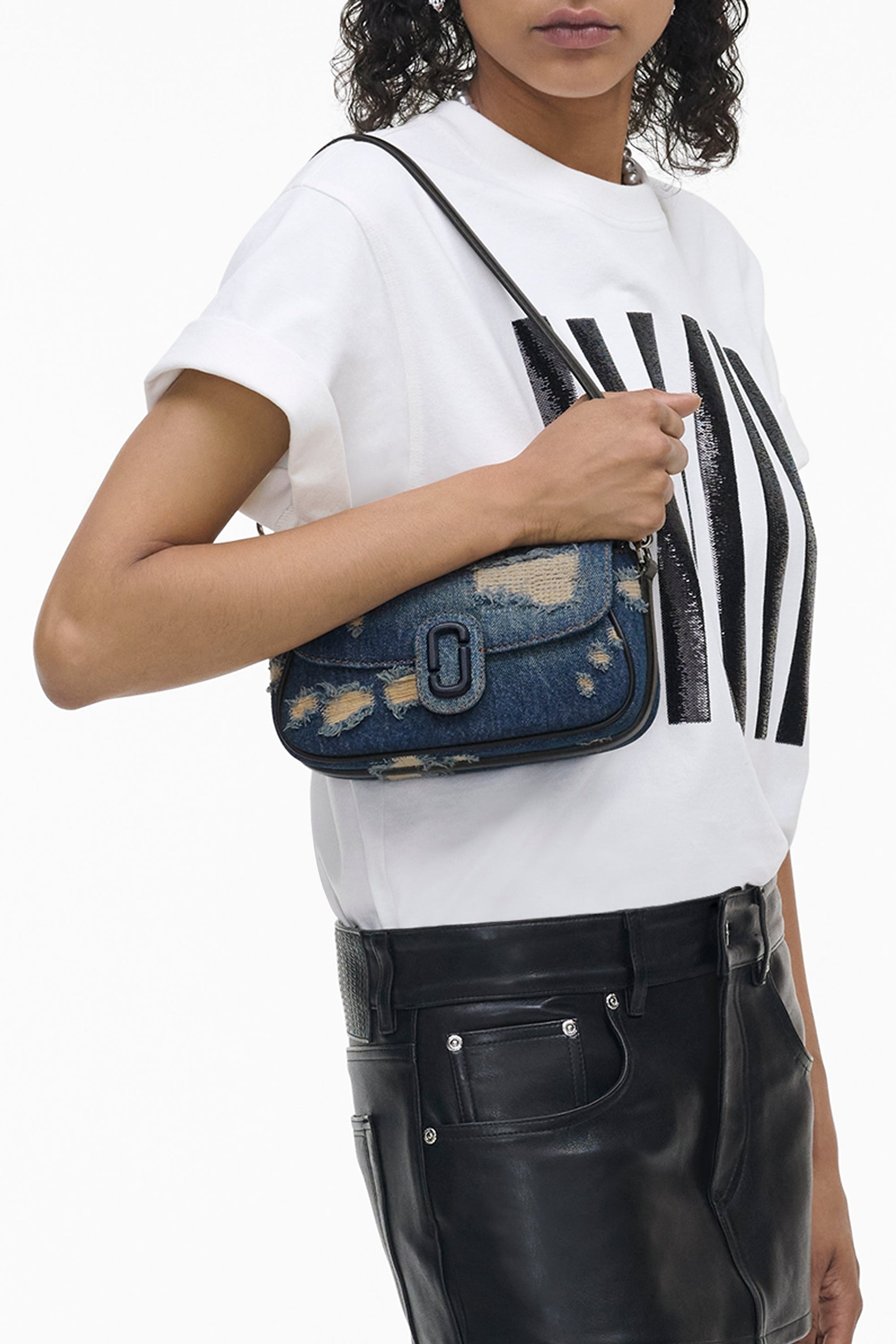 Sac The Clover en denim - Punk Indigo