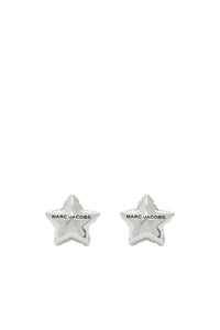 Boucles d'oreilles Ballon Star en laiton - Light Antique Silver