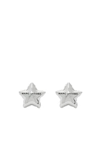 Boucles d'oreilles Ballon Star en laiton - Light Antique Silver