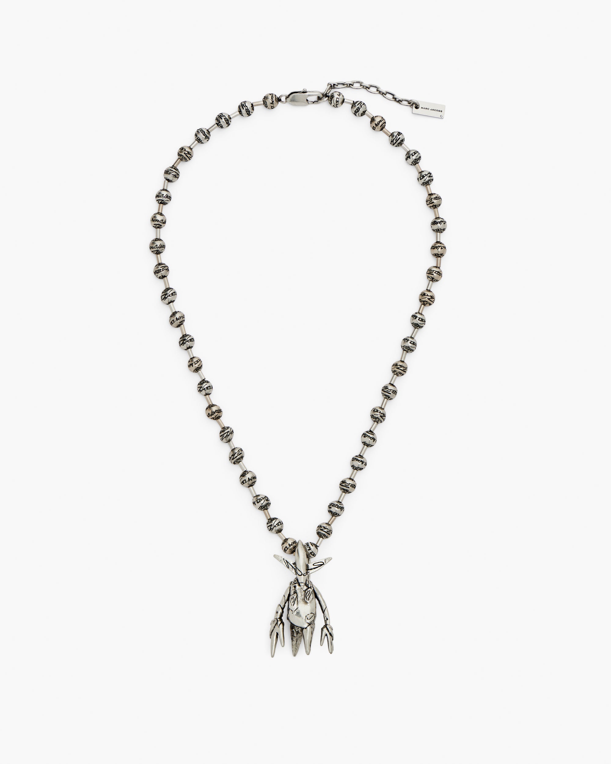 Collier Futura Pointman en laiton - Aged Silver
