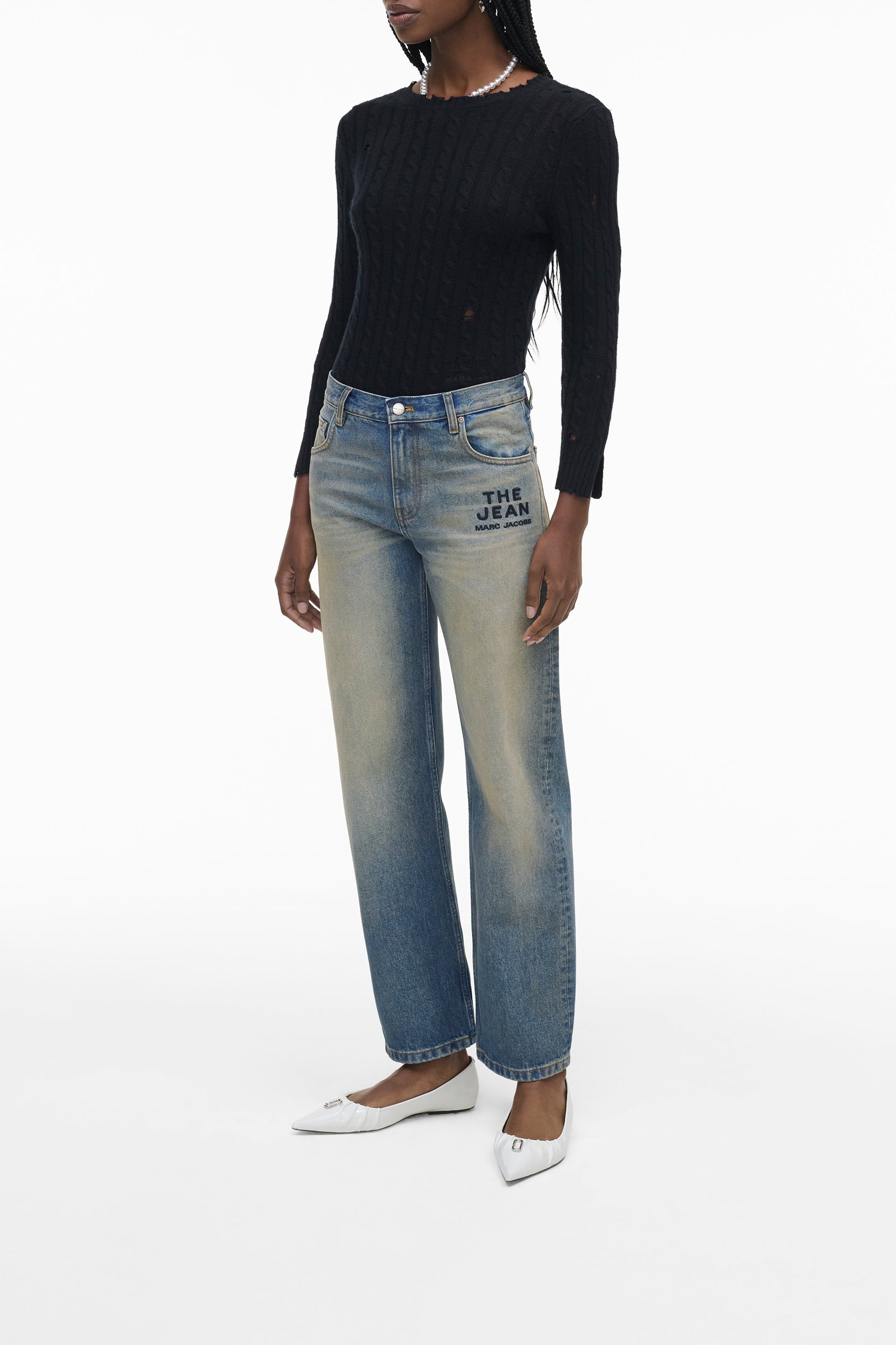 TROCA 105€ QTY 16 / Pantalon délavé en denim