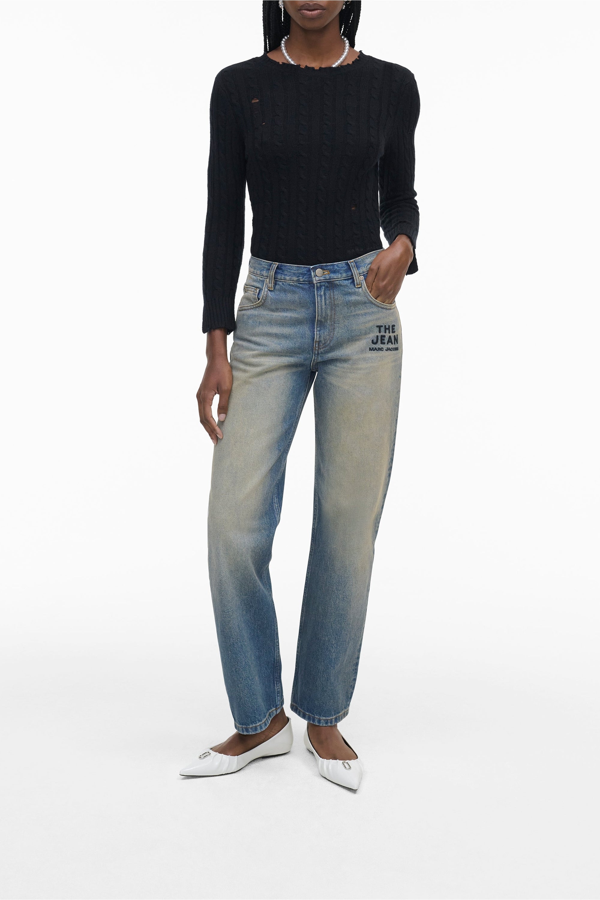 TROCA 105€ QTY 16 / Pantalon délavé en denim