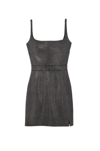 15 / DJV /150€ /5qty-5 /ST 100% /15 TROCA 208,5€   Robe courte cloutée - Black