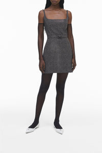 15 / DJV /150€ /5qty-5 /ST 100% /15 TROCA 208,5€   Robe courte cloutée - Black