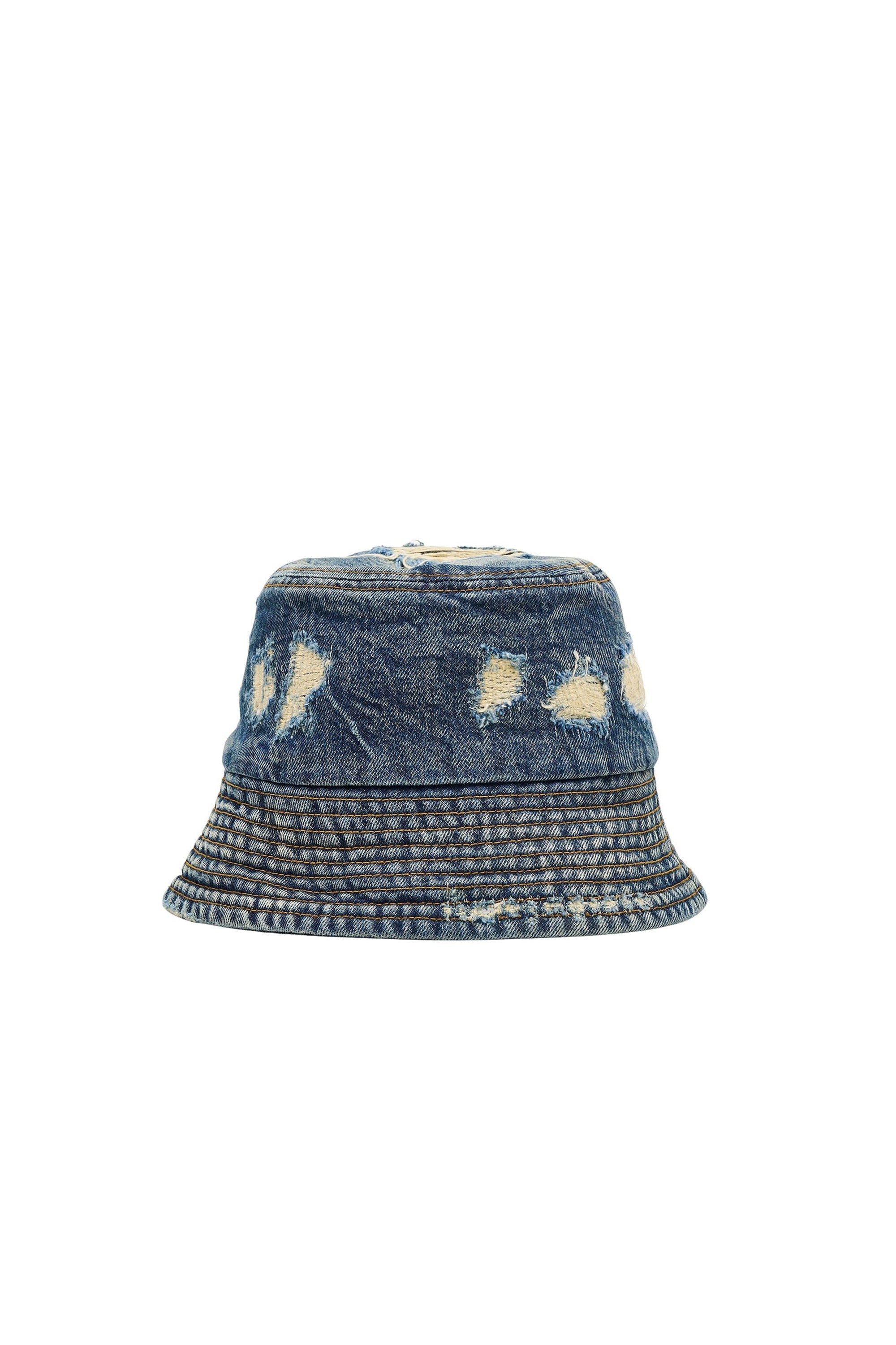 Bob en denim Rip & Repair - Punk Indigo