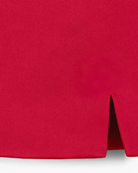 Jupe courte fendue en satin - Siren