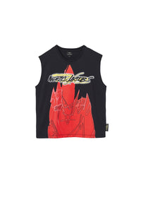 T-shirt muscle Futura - Black