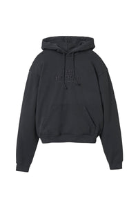 Sweatshirt ample à logo brodé - Black