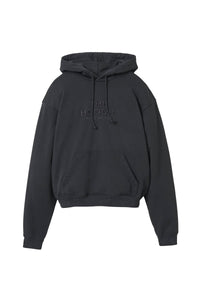 Sweatshirt ample à logo brodé - Black