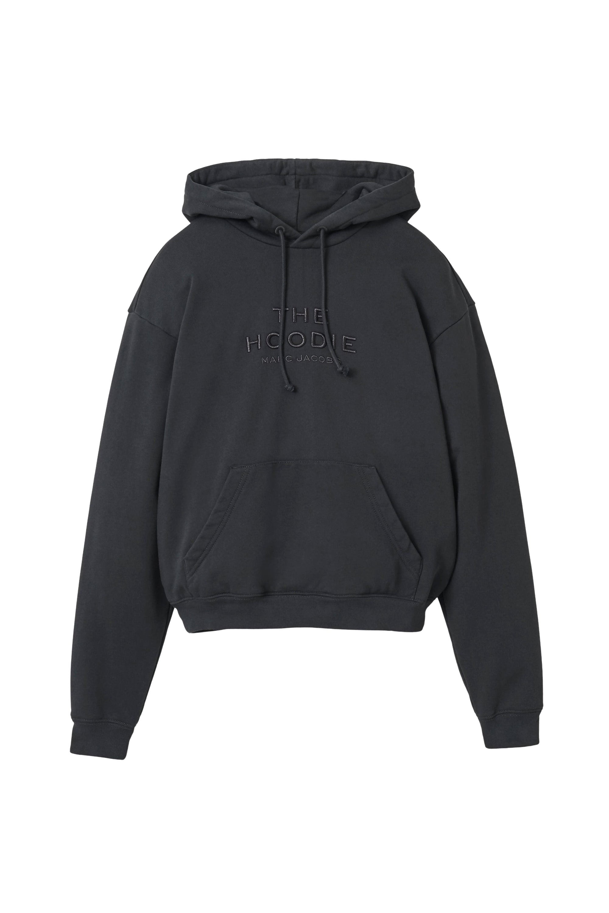 Sweatshirt ample à logo brodé - Black