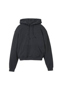 Sweatshirt ample à logo brodé - Black