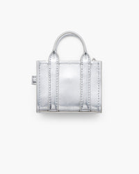 Charm pour sac The Nano Tote en cuir - Silver