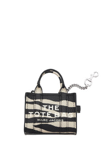 1 NEW / 10 TROCA /54€   Charme nano tote en cuir - Black & White