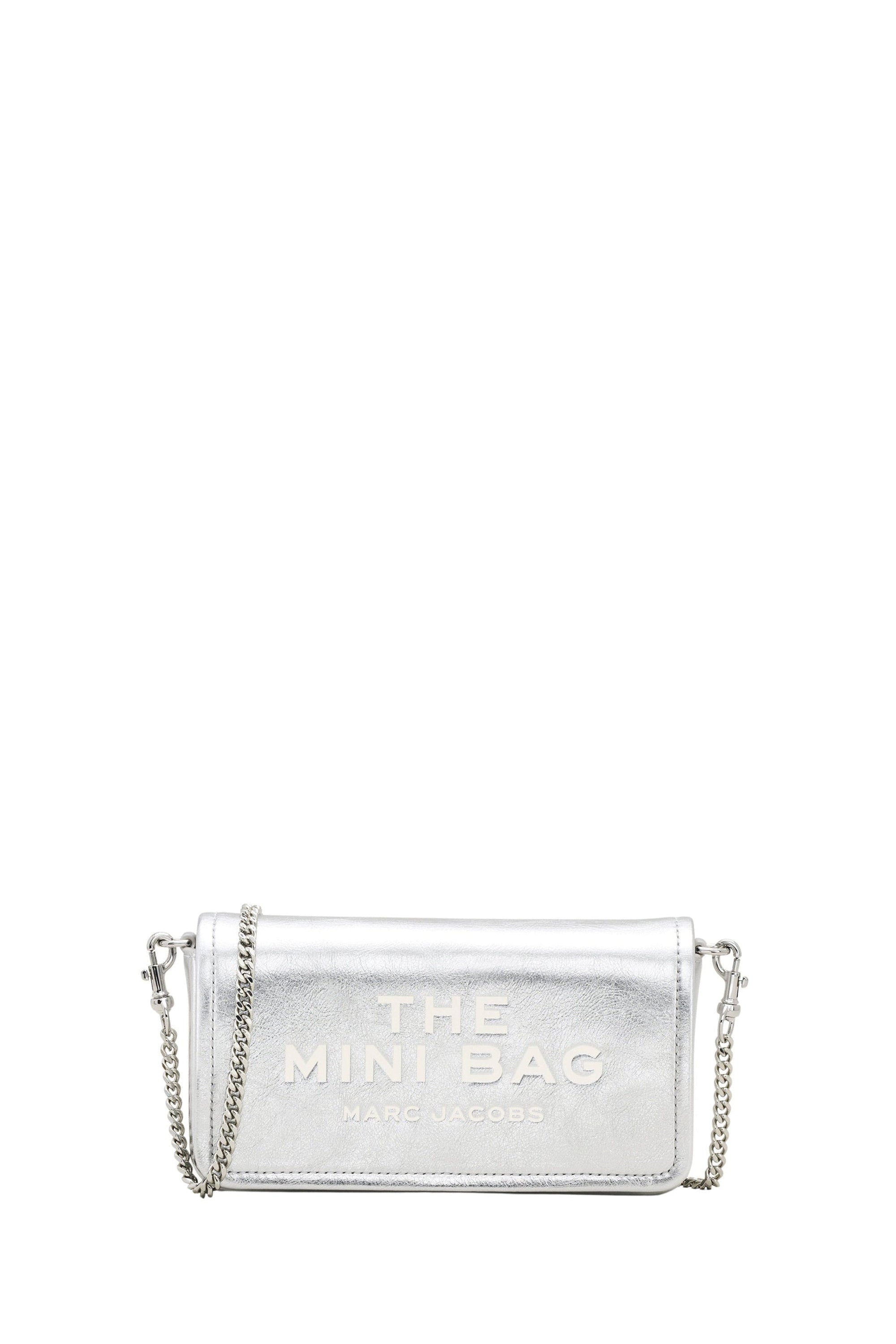 16 / DJV /85€ /60qty-60 /ST 100% /71 TROCA 82,5€   Sac à bandoulière The Mini Bag en cuir - Silver