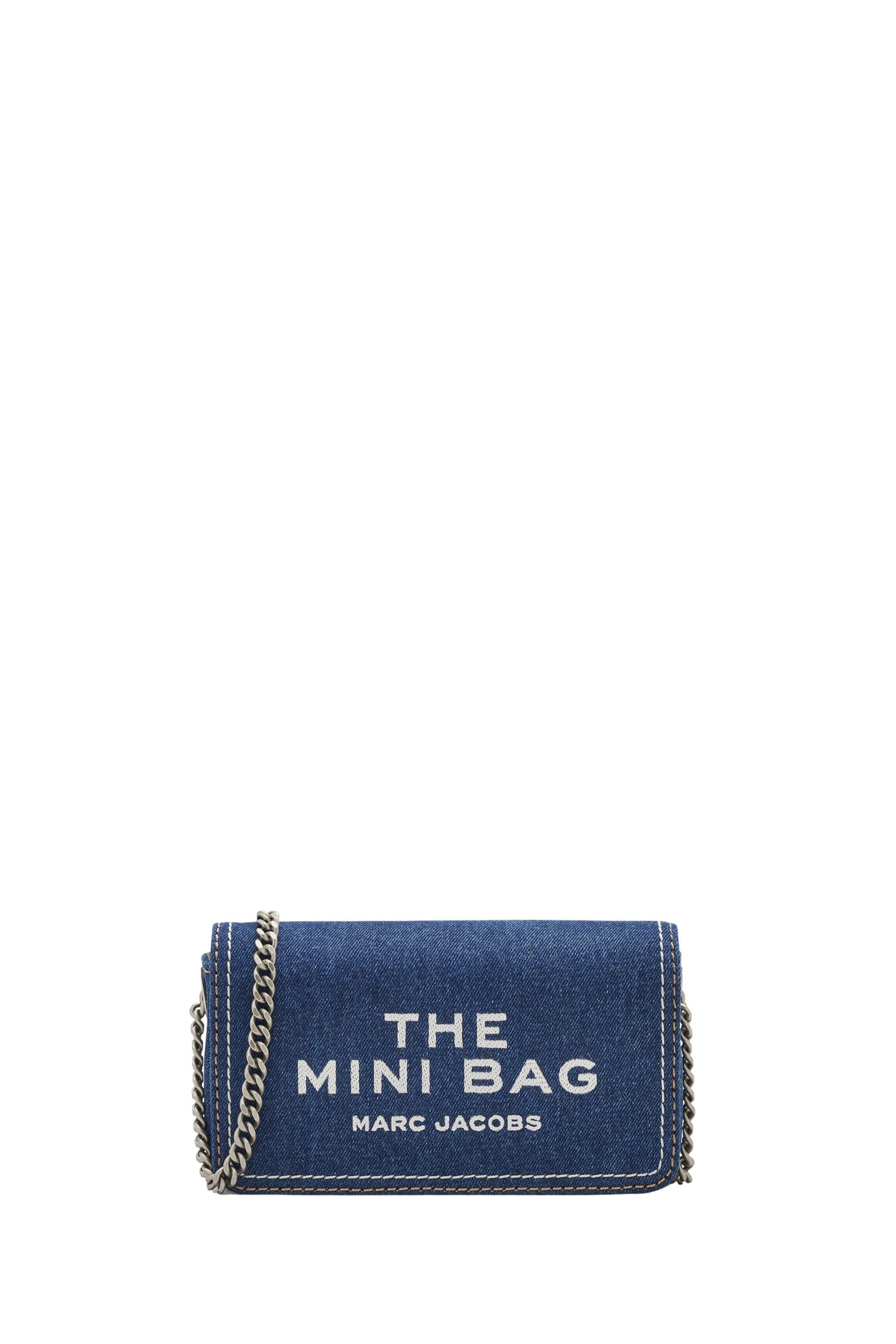 Sac à bandoulière The Mini Bag en denim - Dark Wash