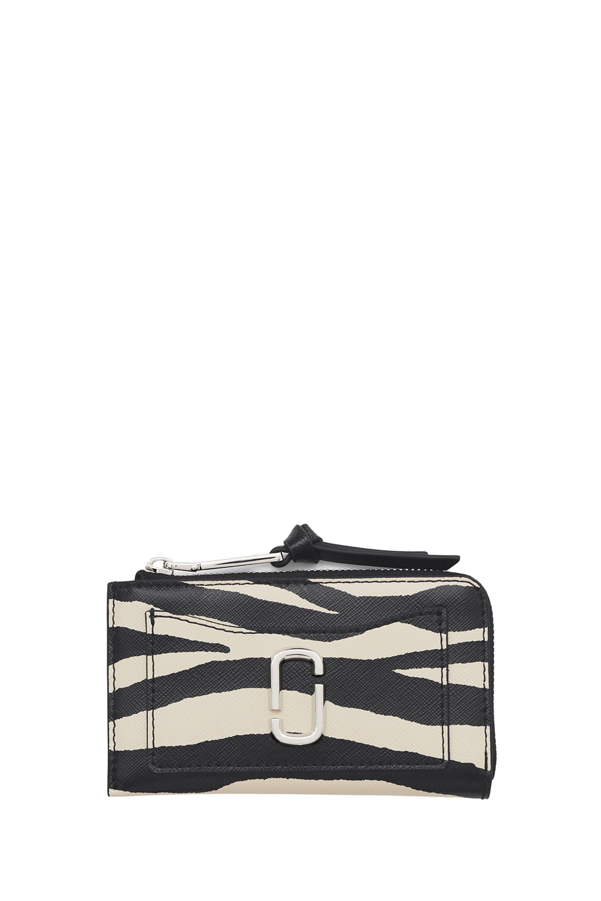 Snapshot leather wallet - Black & White