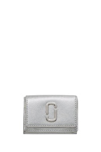 Portefeuille Snapshot en cuir - Silver