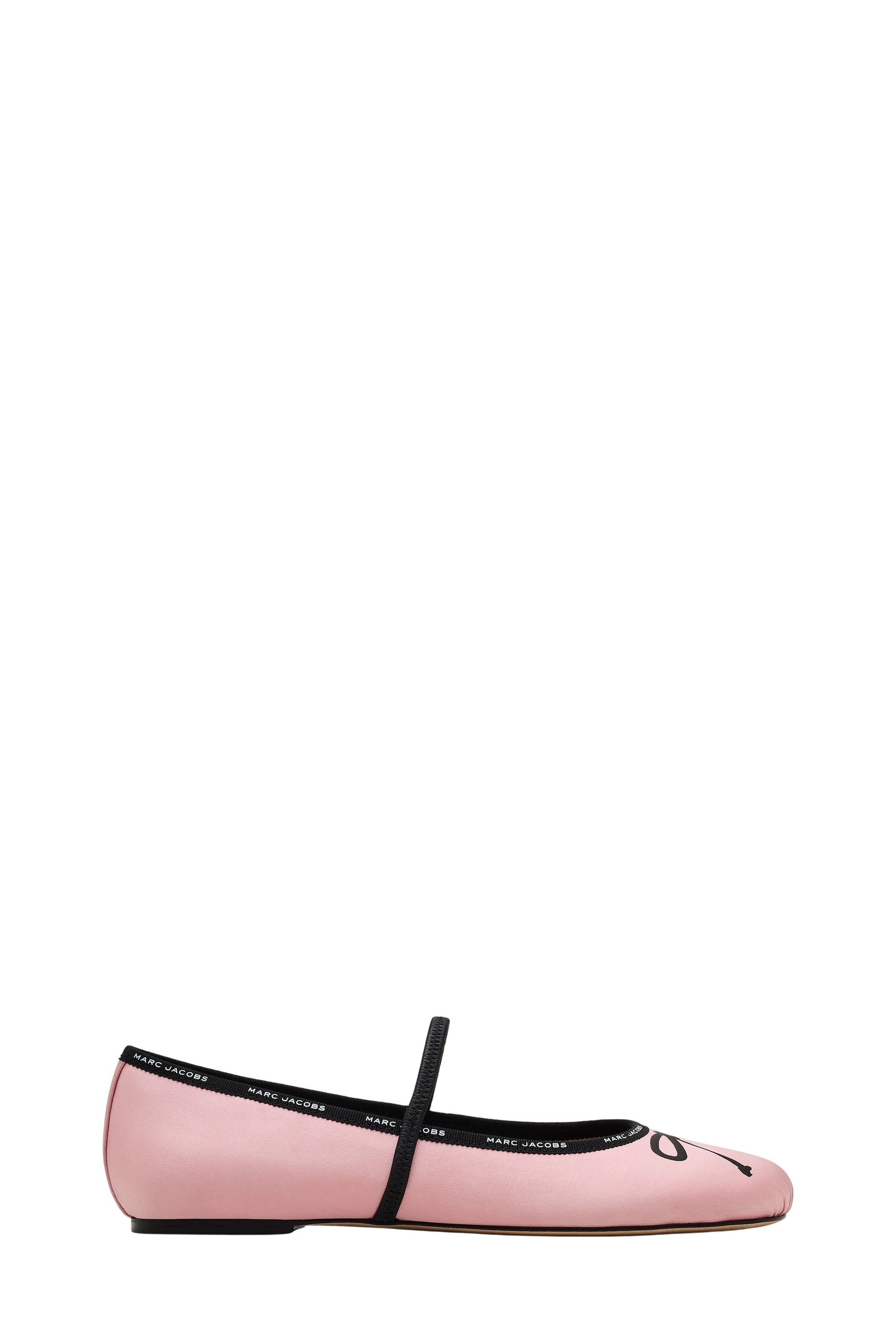 Ballerines Bow en satin - Bubblegum