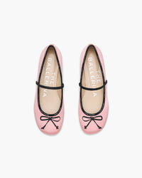 Ballerines Bow en satin - Bubblegum