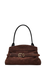 Sac à main The Satchel en cuir - Dark Brown