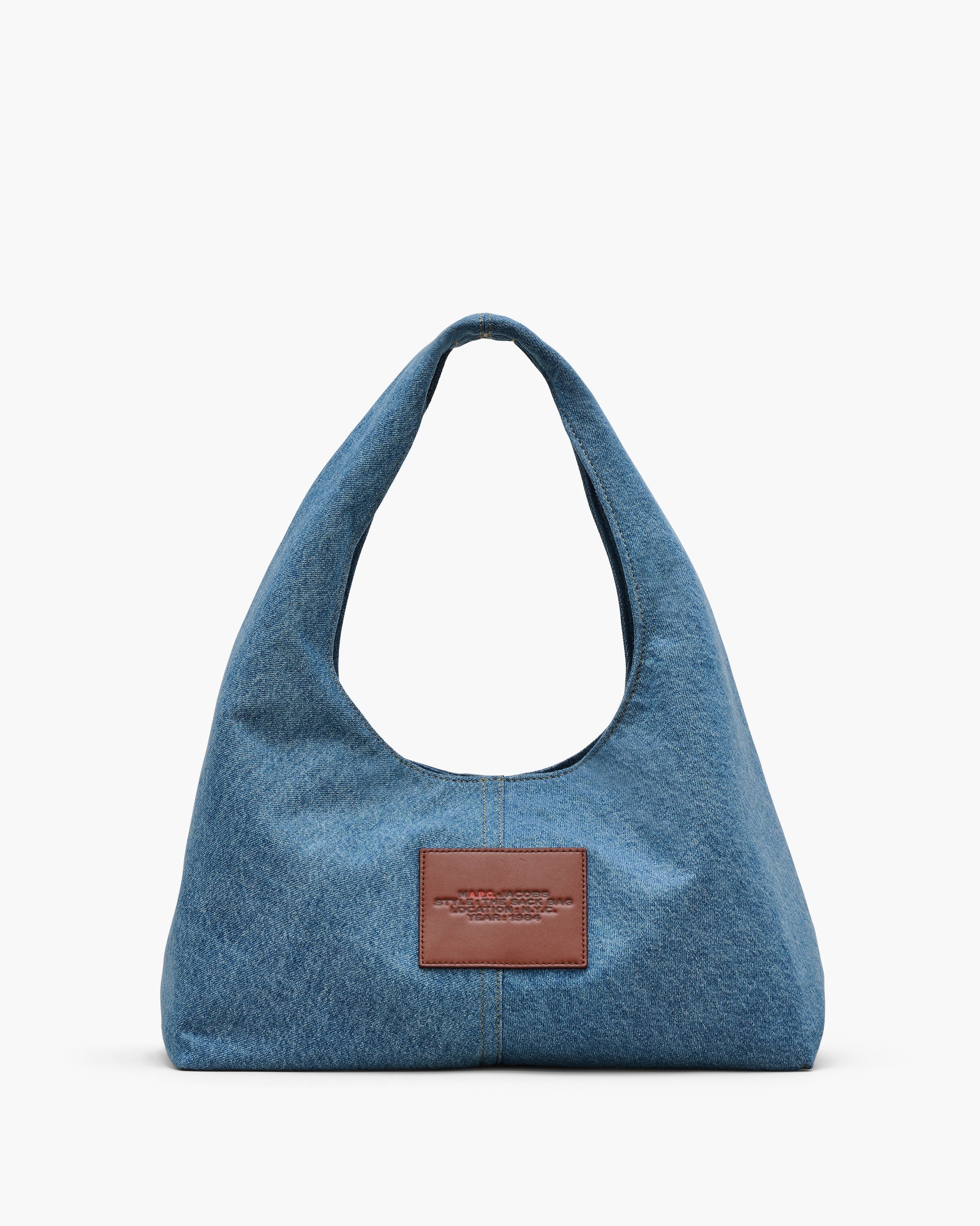 Sac The Sack x A.P.C en denim - Washed Indigo