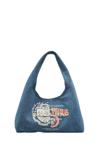 Sac The Sack x A.P.C en denim - Washed Indigo