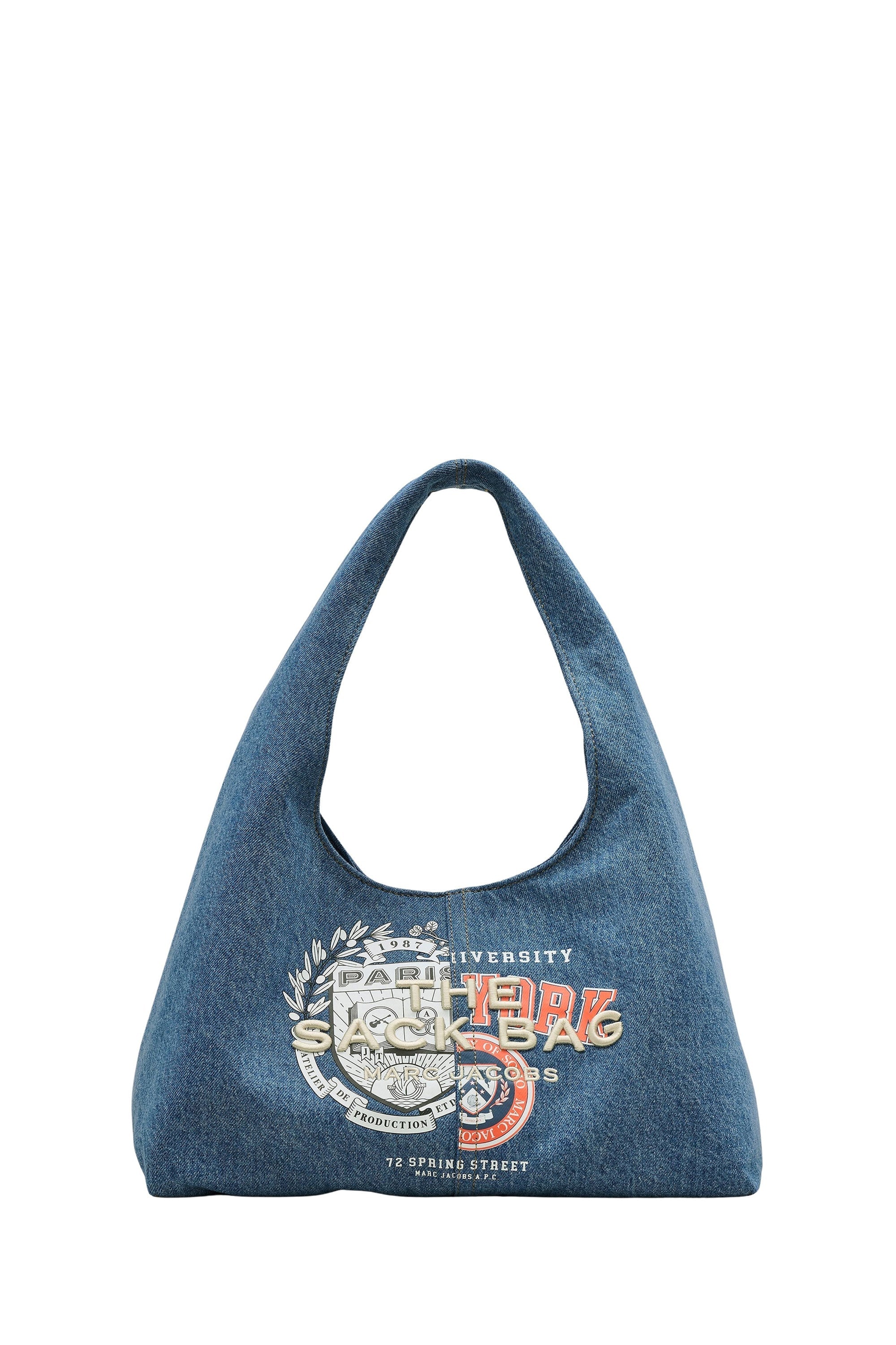 Sac The Sack x A.P.C en denim - Washed Indigo