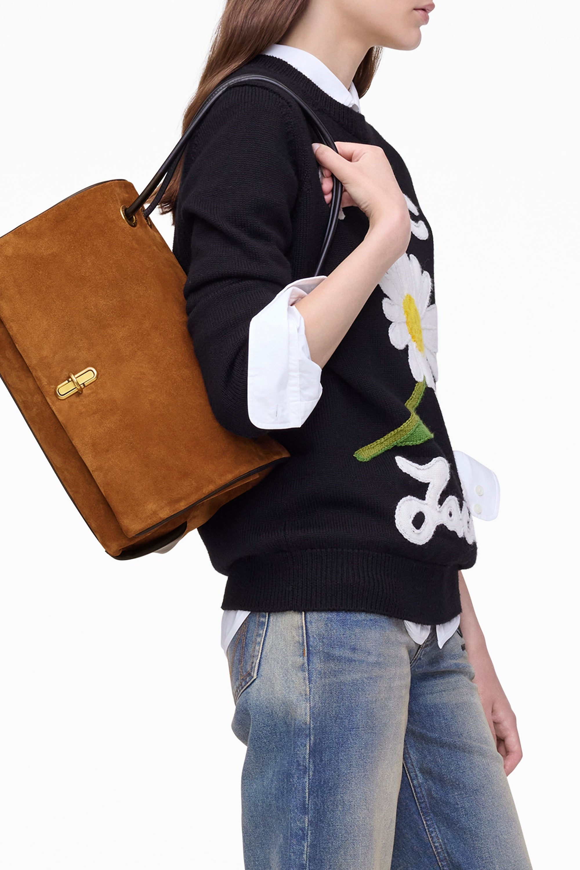 Sac The Dual en cuir - Copper
