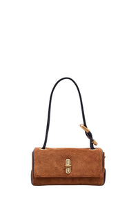 Petit sac The Mini Dual Shoulder en cuir - Copper