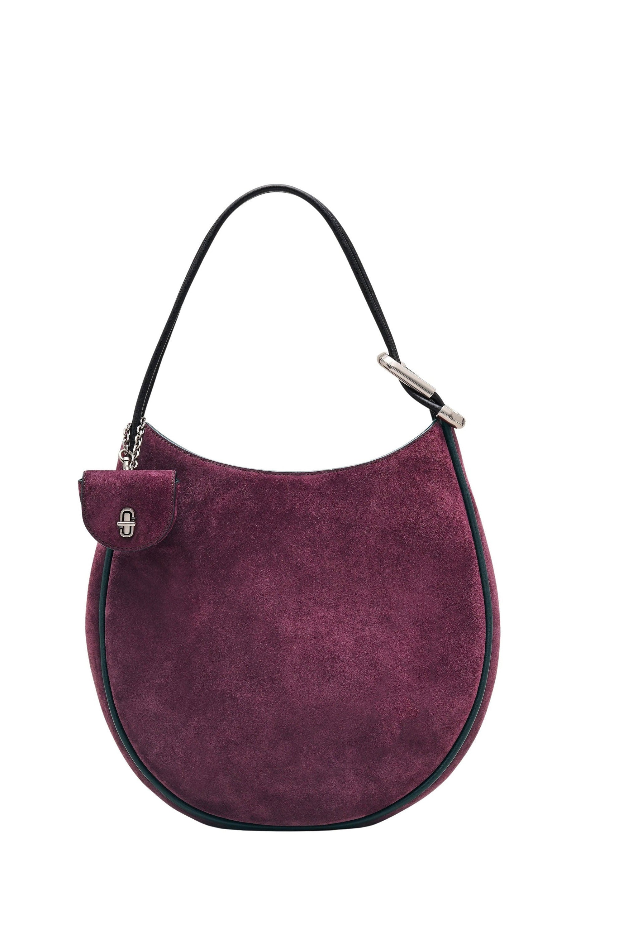 Grand sac The Dual Hobo en cuir - Dark Plum