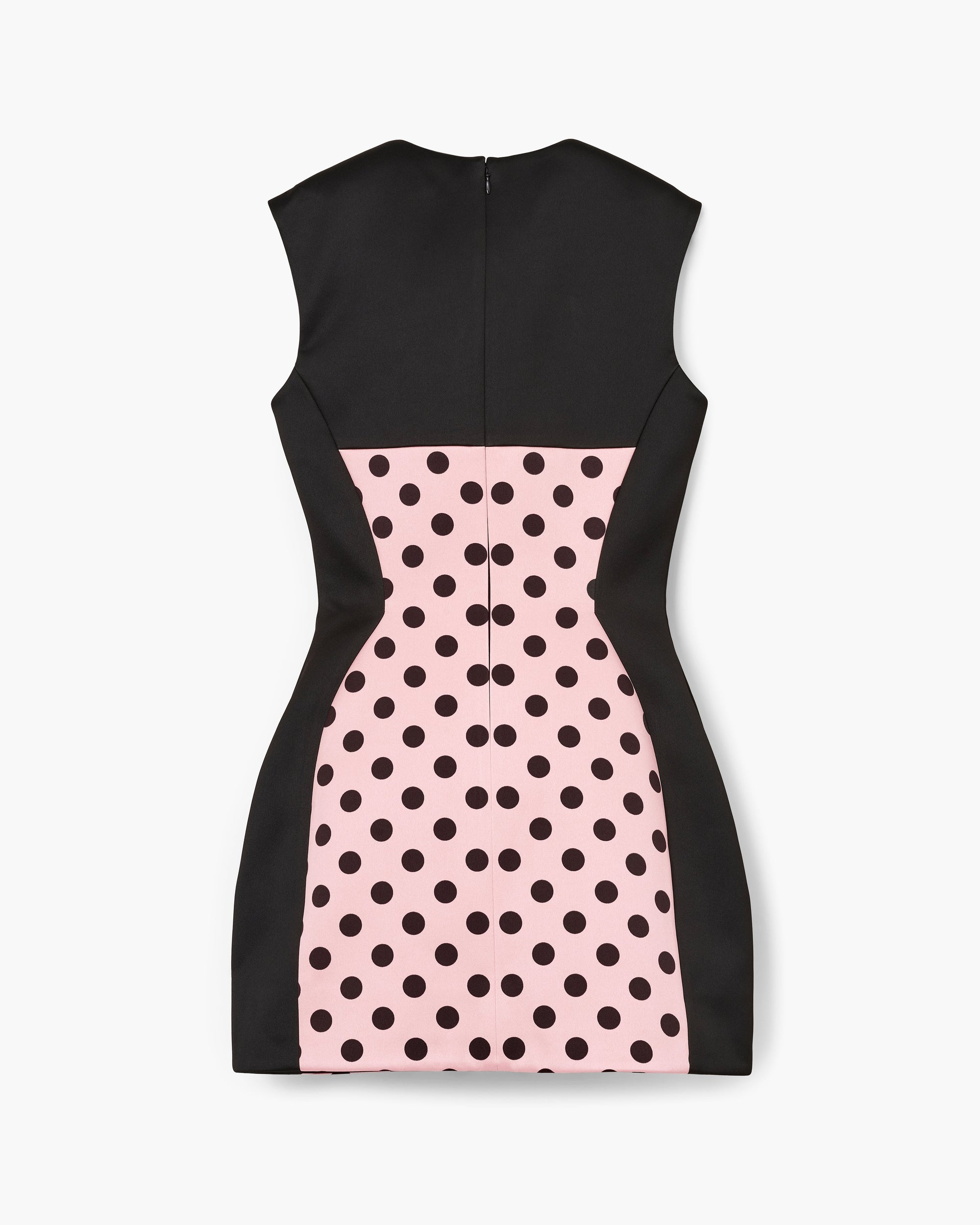 Robe courte en satin - Peach