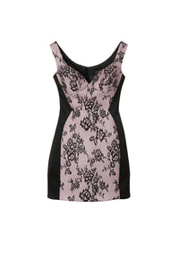 TROCA 127,5€ QTY 4 / Robe courte en satin