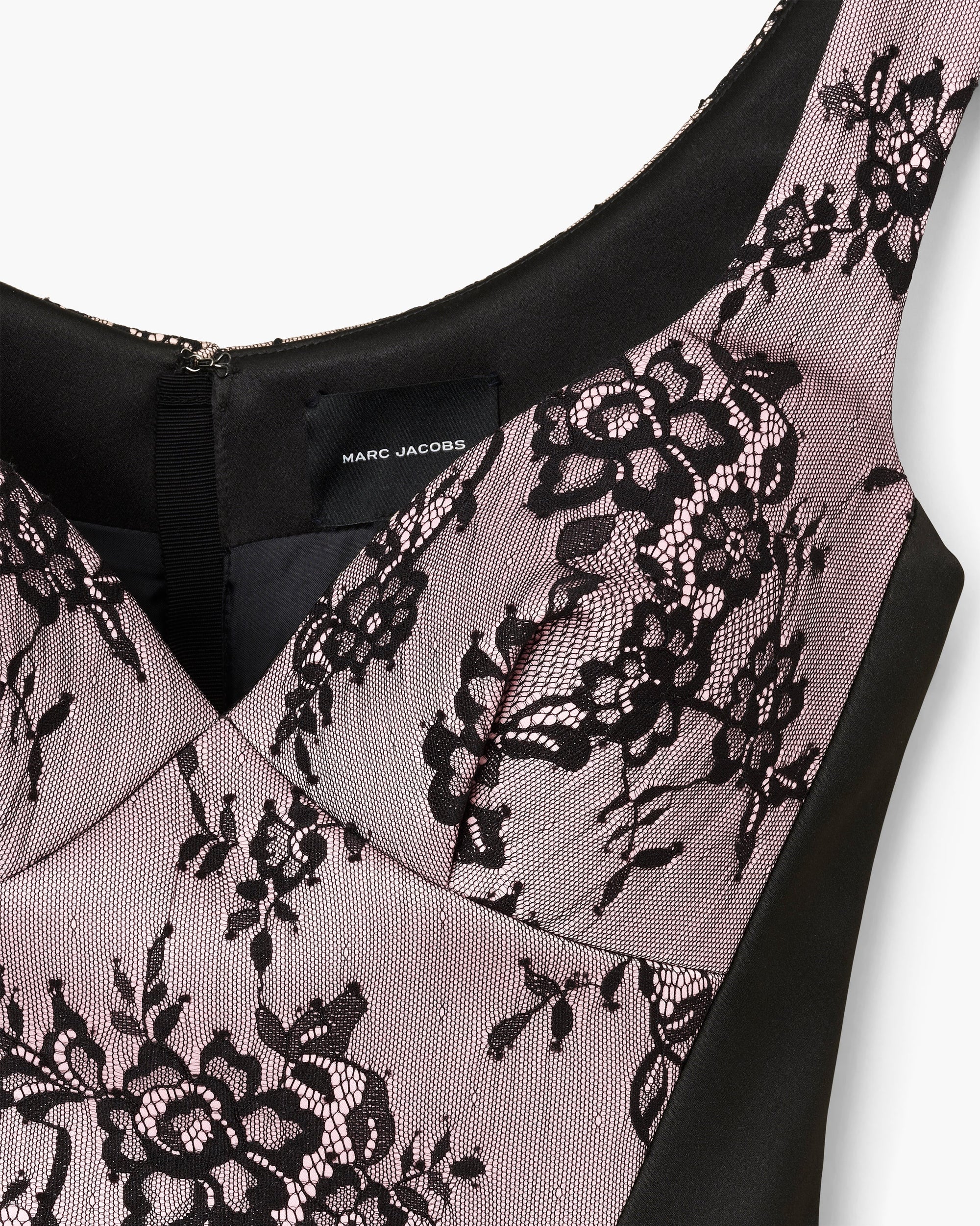 Robe courte en satin - Black Multi