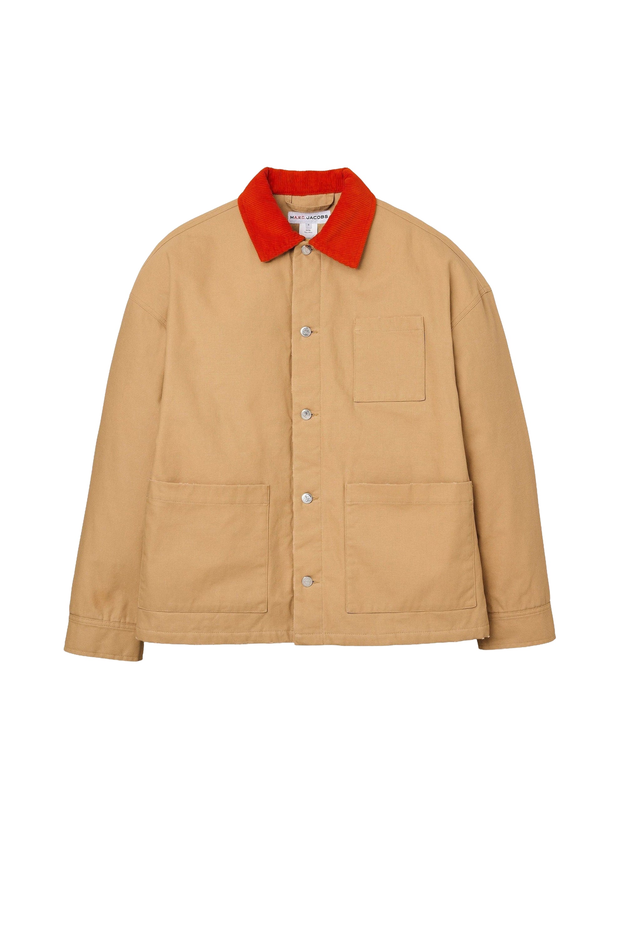Veste à col coloré - Camel