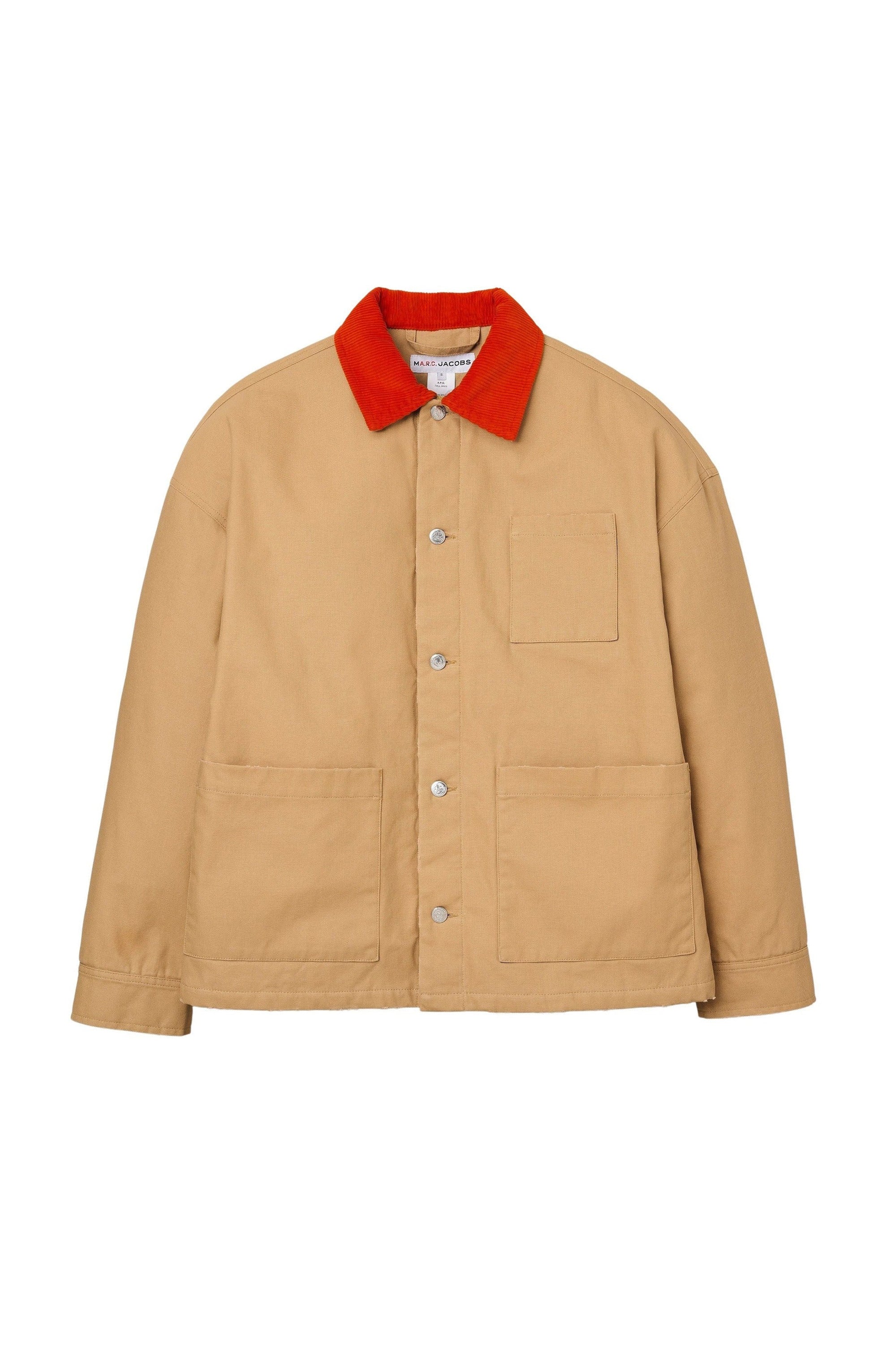 Veste à col coloré - Camel