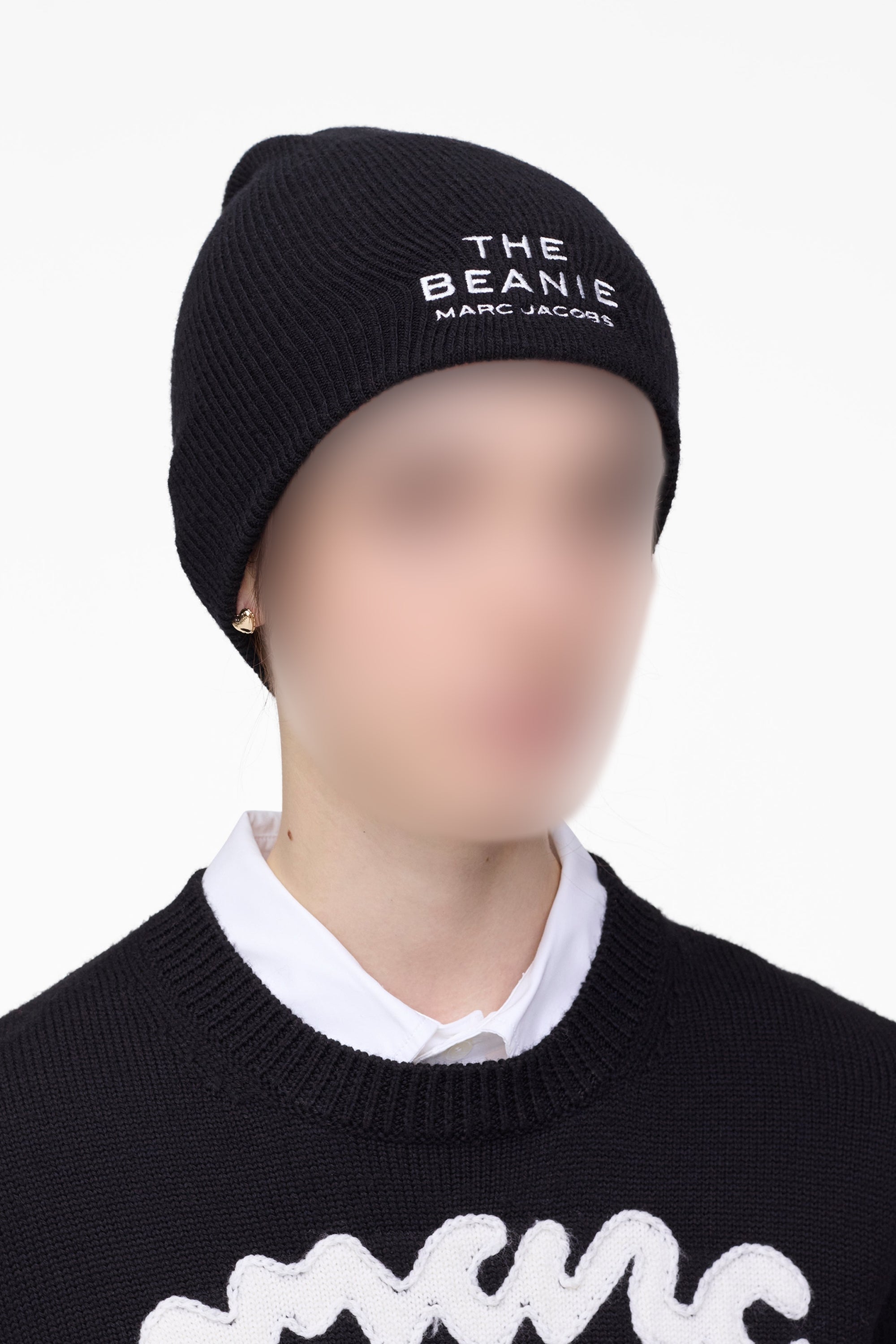 Bonnet en laine - Black