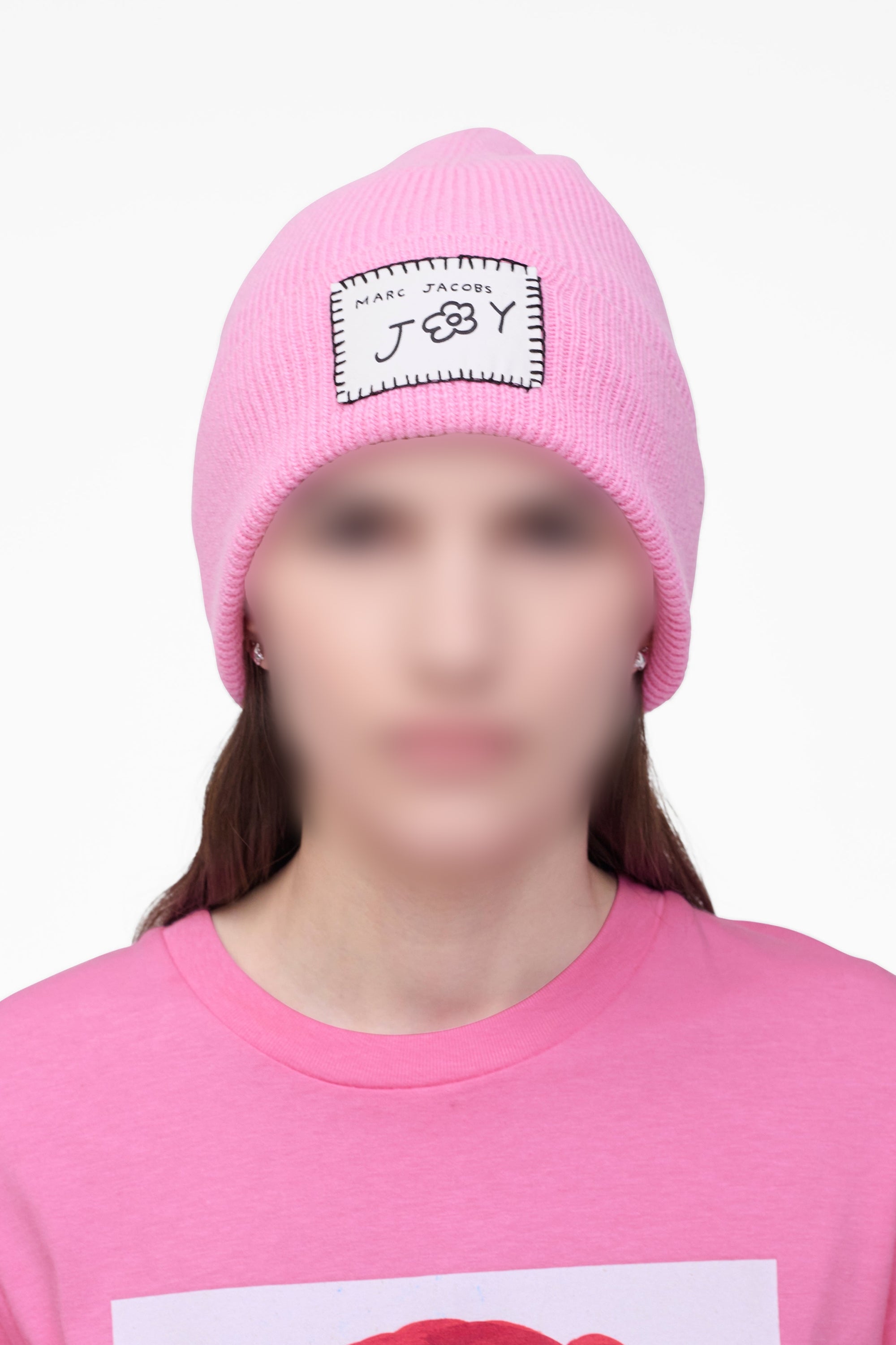 Bonnet Joy en laine - Pink Multicolor