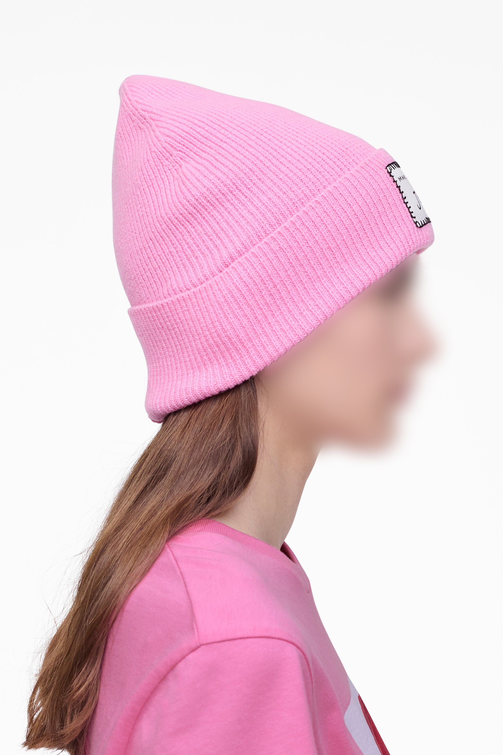 Bonnet Joy en laine - Pink Multicolor